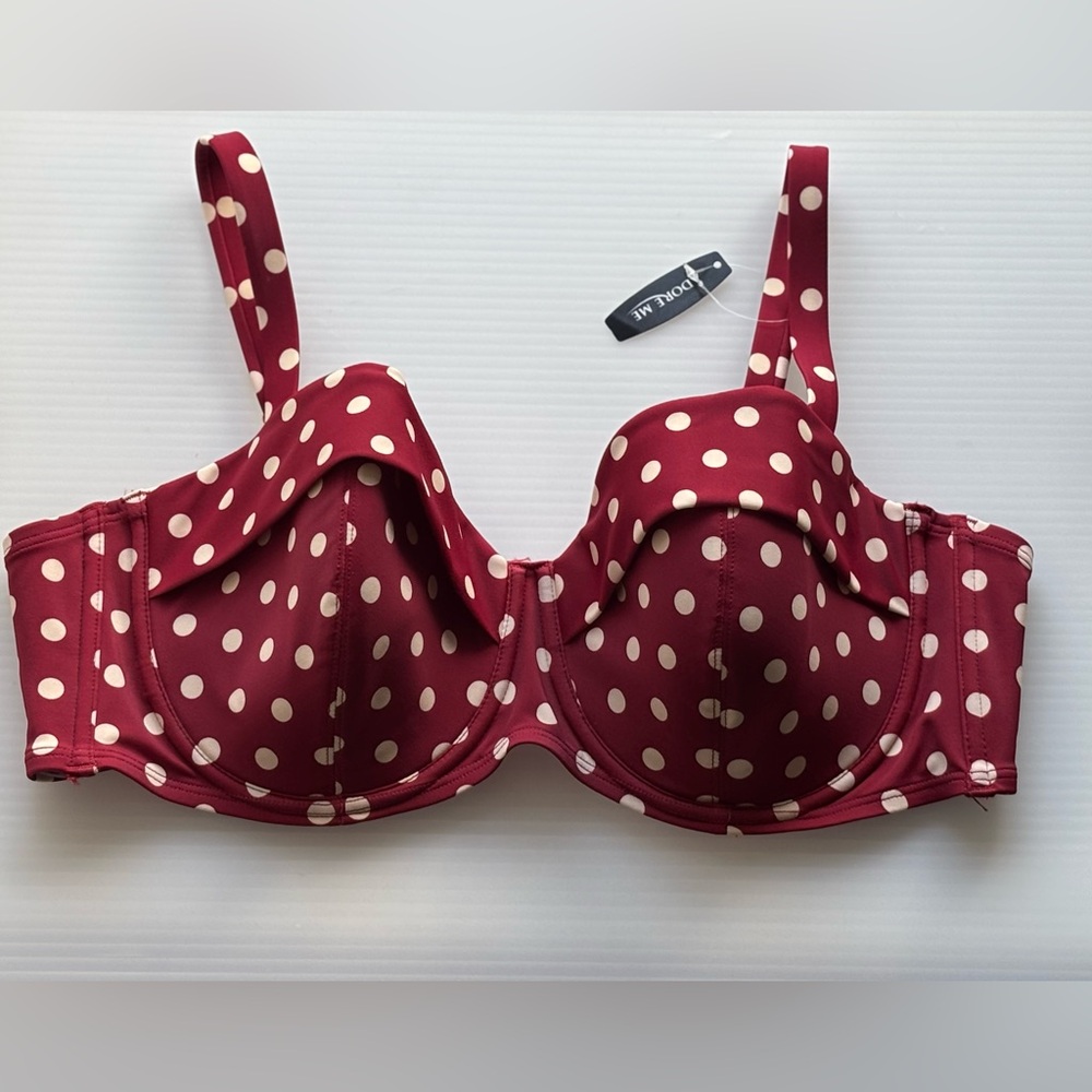 Adore Me Swim Balconette Bikini Top NWT
